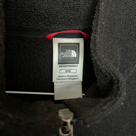 The North Face Fleece Quarter Zip Jacket Size Medium - Picture 2 of 3